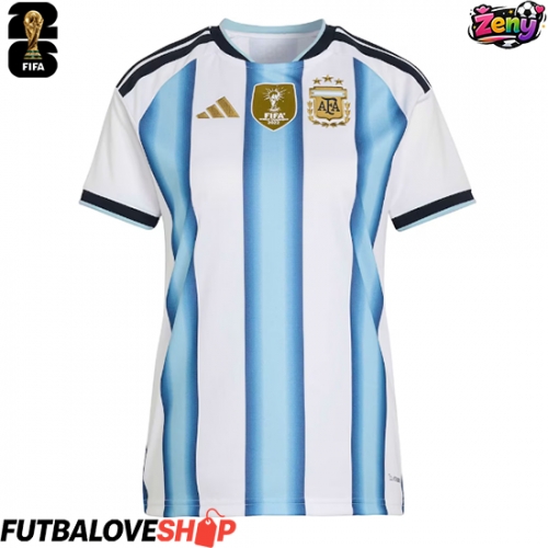 Dres Argentína Domáci pre Ženy MS 2026 Krátky Rukáv